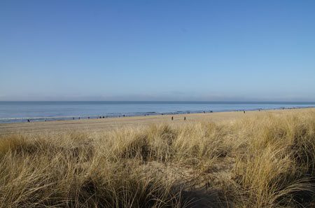 Beach. A photo from the boulevard.