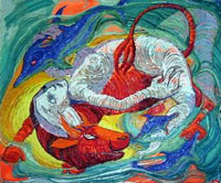Paintings of my brother-in-law George Wagner. An Australian Artist.