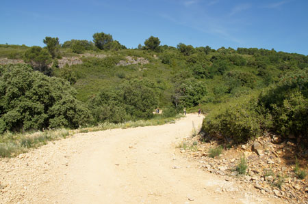 wandelpaden Camping Beauregard in de Provence