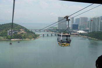 Ngong Ping Cable Car.