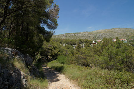 Camping Belvedere in Seget Vranjica. Omgeving.