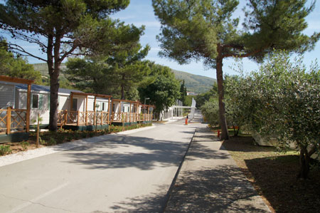 Camping Belvedere in Seget Vranjica.