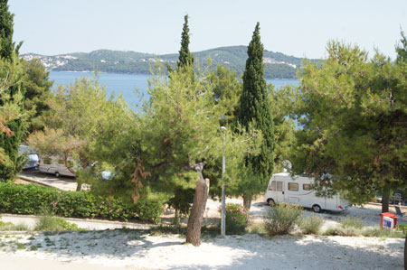 Camping Belvedere in Seget Vranjica.