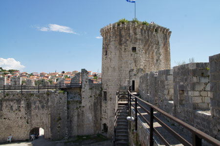 Trogir. fort Kamerlengo.