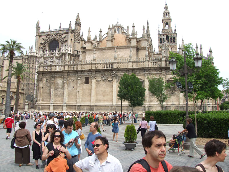 De kathedraal en Alcazar
